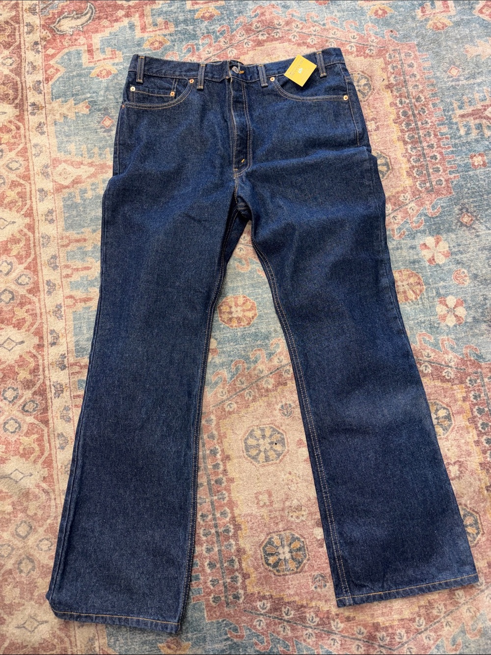 Vintage 90s Levi's 517 Dark Blue Bootcut Men's Jeans